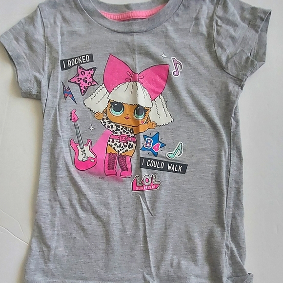 Lol Surprise tshirt in gray with character on it, size Medium - Picture 1 of 3